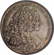 1 Riksdaler - Frederick I and Ulrika Eleonora obverse image