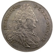 1 Riksdaler - Frederick I Type I obverse image