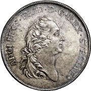 1 Riksdaler - Adolf Fredrik obverse image