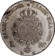 1 Riksdaler - Adolf Fredrik, Sweden, 1767-1769 reverse image