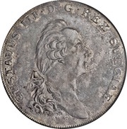 3 Daler Silvermynt - Gustav III obverse image