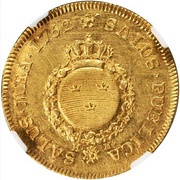 1 Ducat - Adolf Fredrik, Sweden, 1751-1771 reverse image