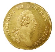 1 Ducat - Gustav III Småland obverse image