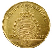 1 Ducat - Gustav III Småland, Sweden, 1771-1786 reverse image