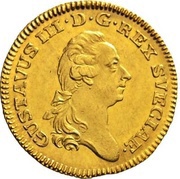 1 Ducat - Gustav III obverse image