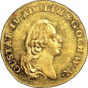 1 Ducat - Gustav IV Adolf 2nd portrait obverse image