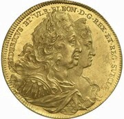 10 Ducats - Frederick I Type II obverse image