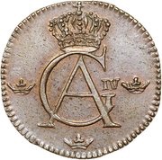 1⁄12 Skilling - Gustav IV Adolf Avesta mint obverse image