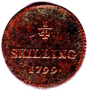 ¼ Skilling Riksgälds - Gustav IV Adolf reverse image