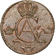 ¼ Skilling - Gustav IV Adolf Avesta mint obverse image