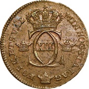 ¼ Skilling - Carl XIII obverse image