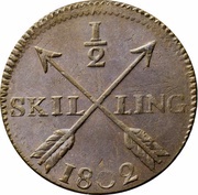 ½ Skilling - Gustav IV Adolf reverse image