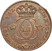 1 Skilling - Carl XIII obverse image