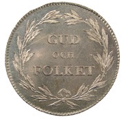 ⅓ Riksdaler - Gustav IV Adolf Coronation of Gustav IV reverse image