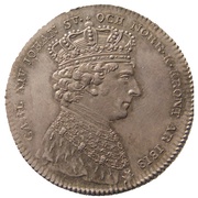 ⅓ Riksdaler - Charles XIV Johan Coronation of Charles XIV obverse image