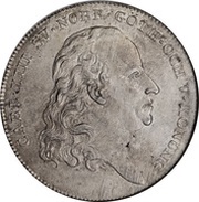 1 Riksdaler - Carl XIII with "NORR" obverse image