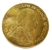1 Ducat - Gustav IV Adolf 3rd portrait; Dalarna obverse image