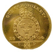 1 Ducat - Gustav IV Adolf 3rd portrait; Dalarna reverse image