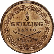 ⅓ Skilling Banco - Oscar I reverse image
