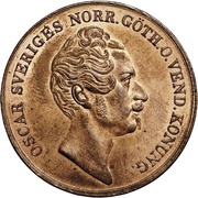 4 Skilling Banco - Oscar I obverse image