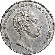 ½ Riksdaler Specie - Oscar I obverse image