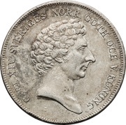 1 Riksdaler Specie - Carl XIV Johan obverse image