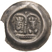 Denier Bracteate - Ottokar II medium obverse image