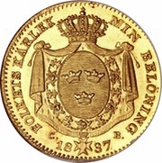 4 Dukater - Carl XIV Johan reverse image