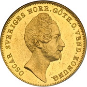 4 Dukater - Oscar I obverse image