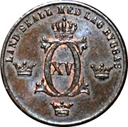 ½ Öre - Carl XV obverse image