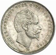 1 Riksdaler Specie - Oscar I Pattern strike obverse image