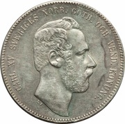 4 Riksdaler Riksmynt - Carl XV obverse image