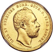 1 Ducat - Carl XV obverse image