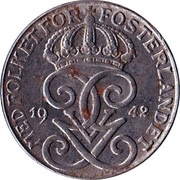 1 Öre - Gustaf V obverse image