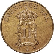 2 Öre - Oscar II obverse image