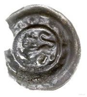 Denier Bracteate - Ottokar II medium, Bohemia, 1260-1278 reverse image