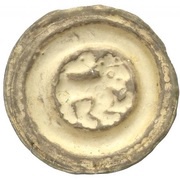 Denier Bracteate - Ottokar II medium, Bohemia, 1260-1278 reverse image