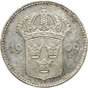 10 Öre - Gustaf V obverse image