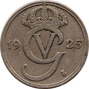 10 Öre - Gustaf V obverse image