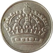 25 Öre - Gustaf VI Adolf obverse image