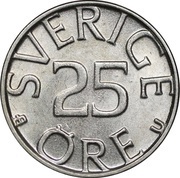 25 Öre - Carl XVI Gustaf reverse image