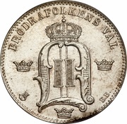 50 Öre - Oscar II obverse image