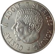 2 Kronor - Gustaf VI Adolf obverse image