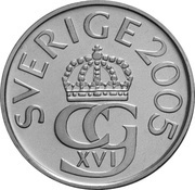 5 Kronor - Carl XVI Gustaf obverse image