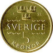 5 Kronor - Carl XVI Gustaf reverse image