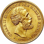 10 Kronor - Oscar II obverse image
