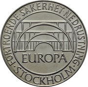100 Kronor - Carl XVI Gustaf Stockholm Conference obverse image