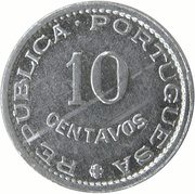 10 Centavos reverse image
