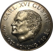 200 Kronor - Carl XVI Gustaf 10 years of Reign obverse image