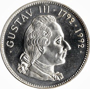 200 Kronor - Carl XVI Gustaf Death of Gustav III obverse image